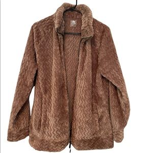 ZeroXposur Embossed Pile Jacket